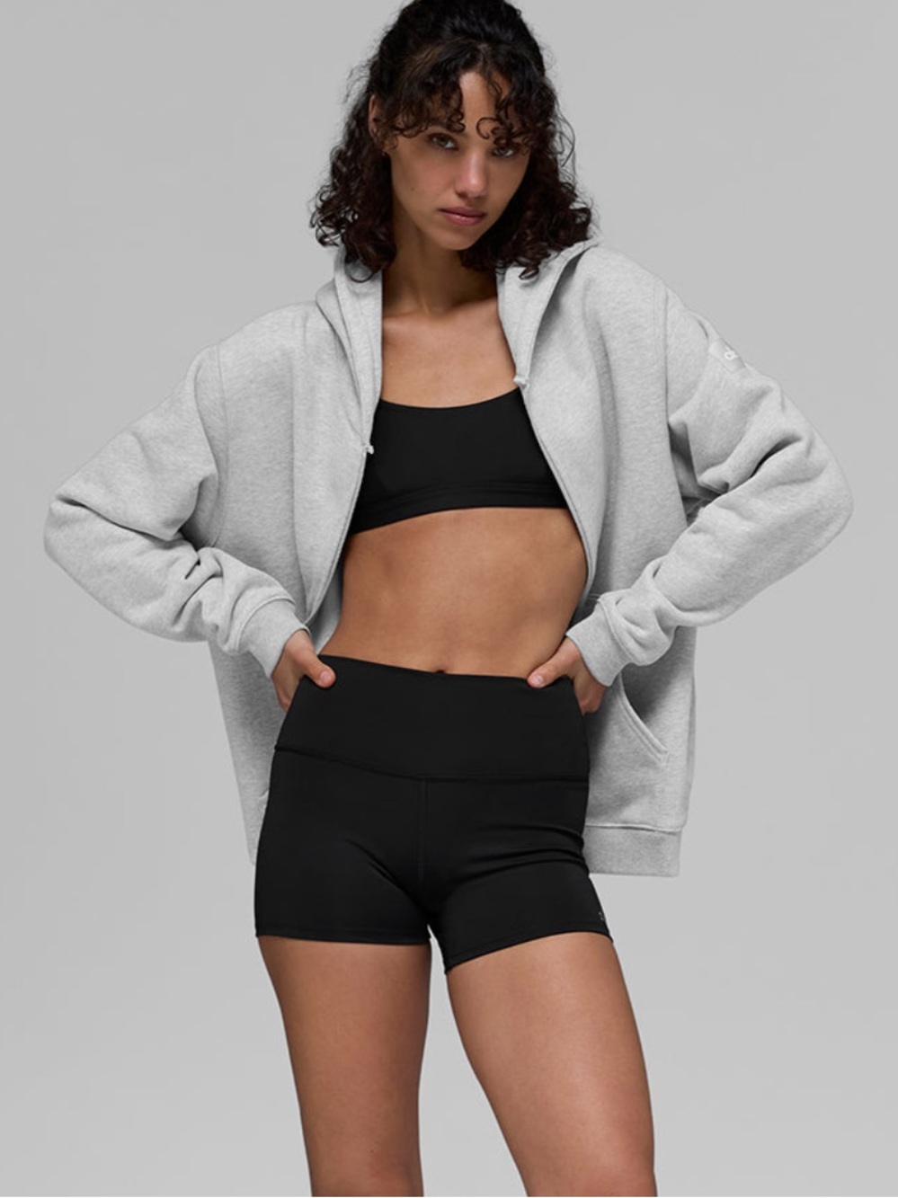 Alo Renown Heavy Weight Full Zip Hoodie